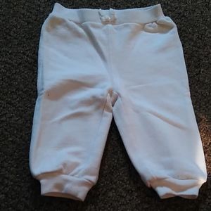 White Ralph Lauren for 9 months olds sweatpants